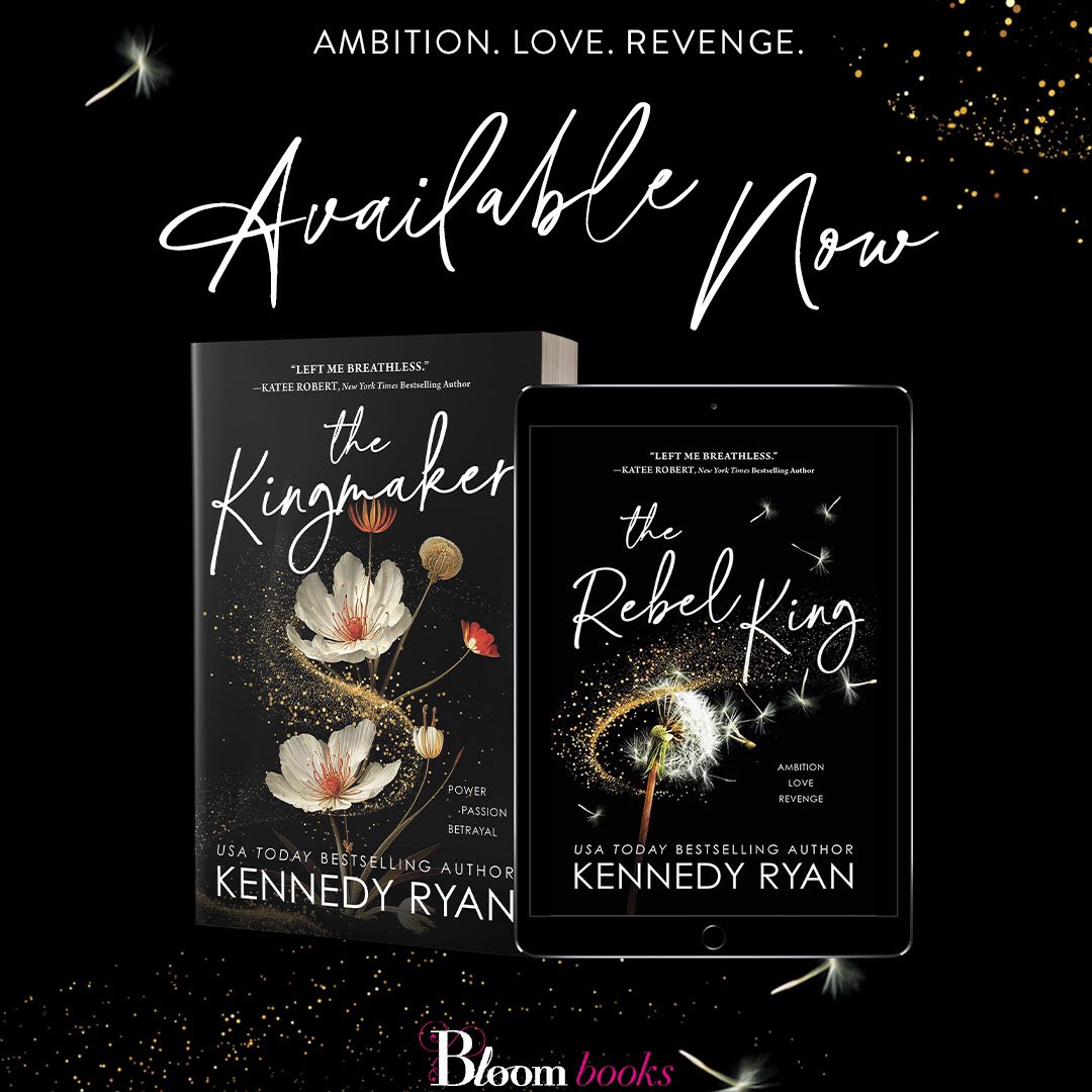 MIBookshelf's tweet image. The Rebel King by @kennedyrwrites is now LIVE and the duology is complete!

Download on all platforms!
bit.ly/3r5uI12
#AgeGap #Angsty #Billionaire #BoyObsessed #ForbiddenLove #HeroineinDanger #Interracial #SoulMate #StarCrossedLovers @valentine_pr_ #newrelease #readnow
