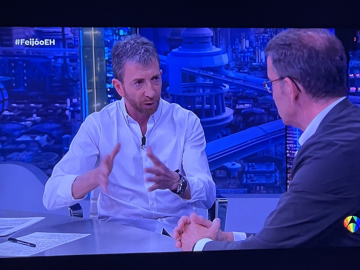 Me ha gustado <a href="/NunezFeijoo/">Alberto Núñez Feijóo</a> a pesar de que Pablo Motos le haya hecho un tercer grado al líder del PP por sus acuerdos con <a href="/vox_es/">VOX 🇪🇸</a> que no le hizo a Sánchez por sus pactos con Bildu o los separatistas cuando éstos son más indecentes #FeijooEH