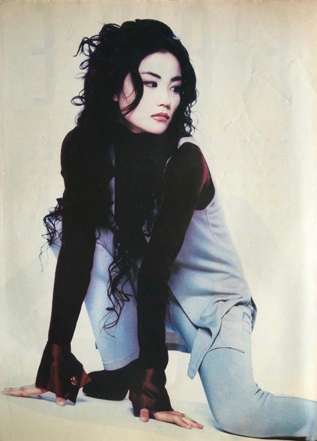 faye wong for hong kong tv magazine, 1993