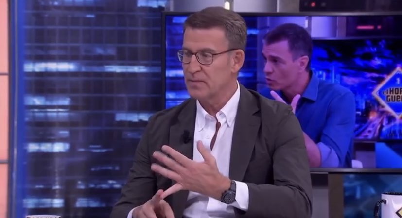 TirodeGraciah's tweet photo. Feijóo demostrando una vez más que el  único kilo que sabe bien cuánto vale es el de farlopa.
#FeijooEH https://t.co/GRCqwTvi71