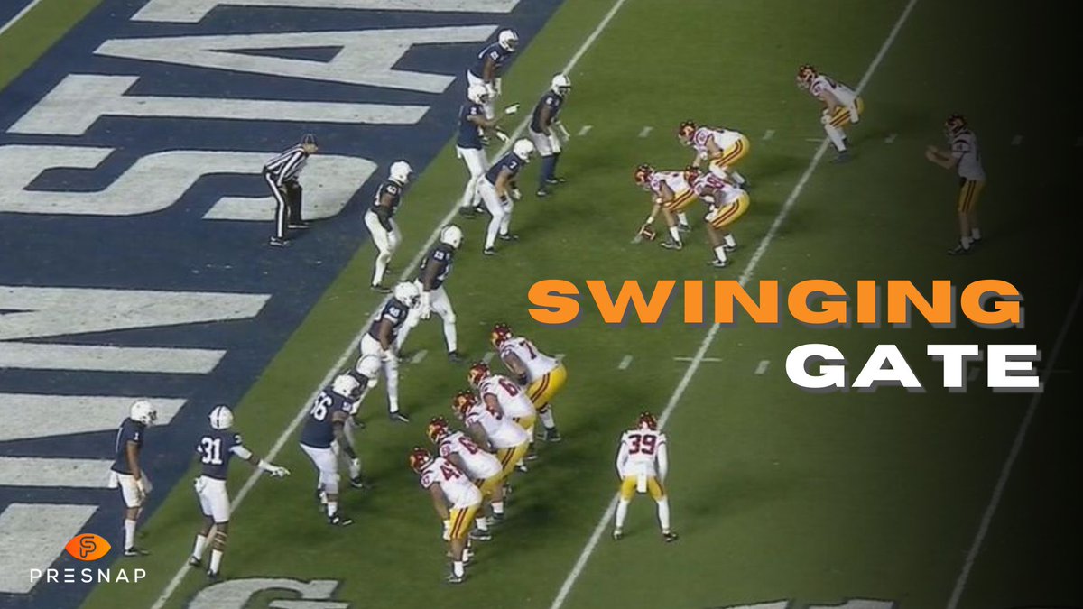 PreSnap on Twitter "Swinging Gate 2 Point Plays A thread"