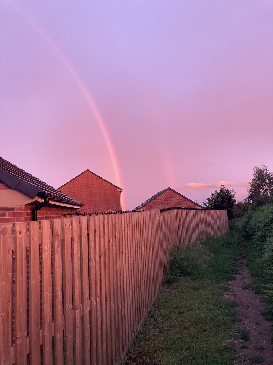 What a sunset over Barnsley this evening! #barnsleyisbrill