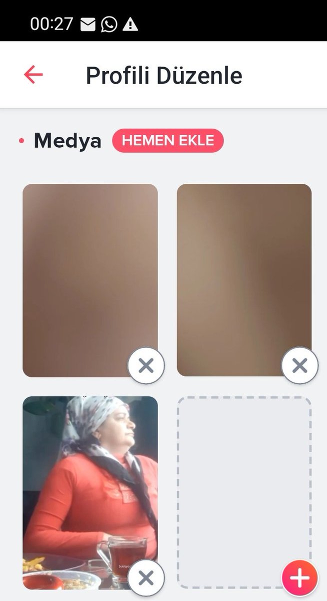 Tinder indirip medyaya bunu koydum yakinda dayilari kafalicam