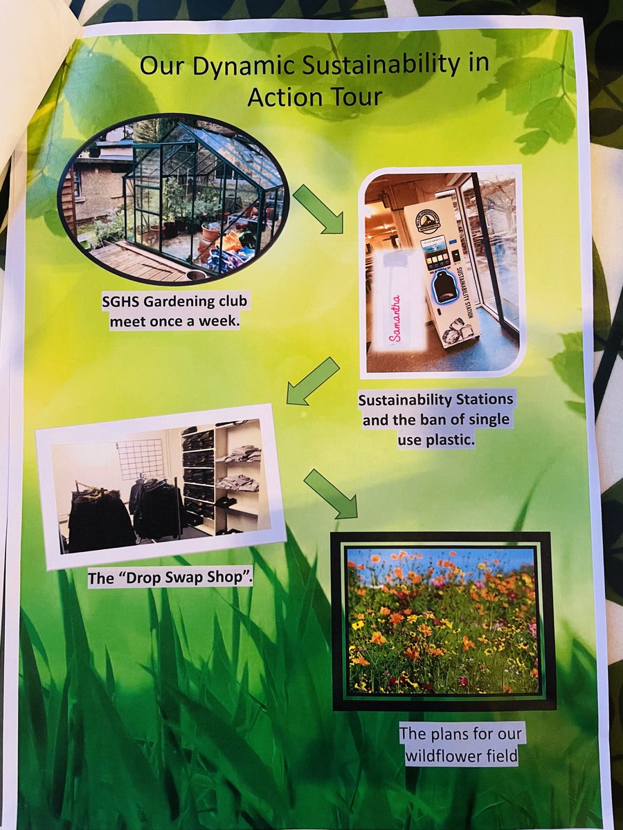 N_StarAT's tweet photo. Sustainability in action brilliantly exemplified by students &amp; staff ⁦@skiptongirls⁩ at today’s sharing showcase event for #Craven Secondary schools. So important that sustainability is woven throughout the curriculum - not bolt on! https://t.co/z9UrOV5PXz