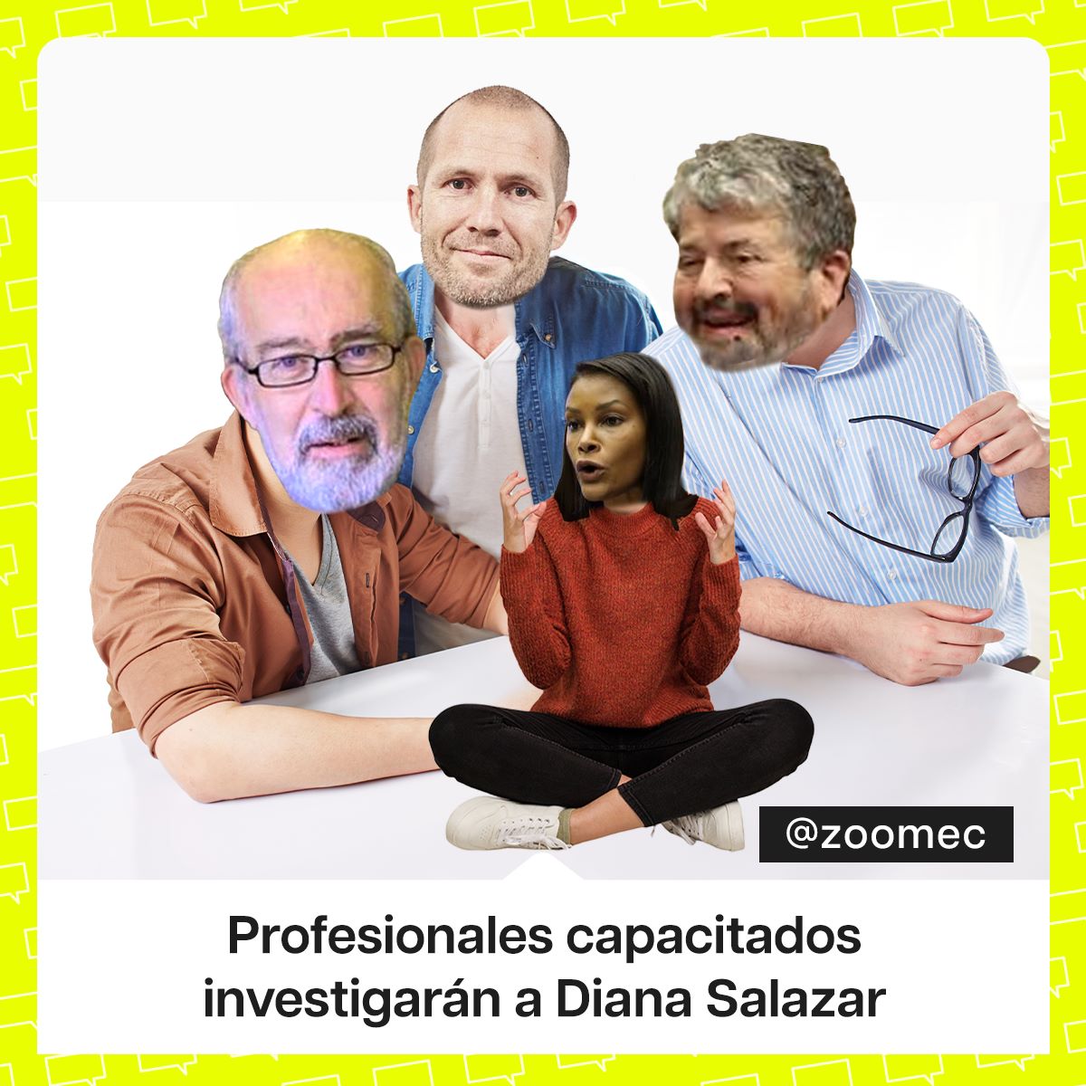 #URGENTE
¡EL QUÉ NADA DEBE, NADA TEME SEÑORA SALAZAR!
Fernando Flores, Juan Carlos Carbonell y Marco Aparicio Wilhelmi, serán los tres juristas internacionales que revisarán la tesis, artículo científico y el libro de Diana Salazar
La pregunta del millón ¿La fiscal dará la cara?