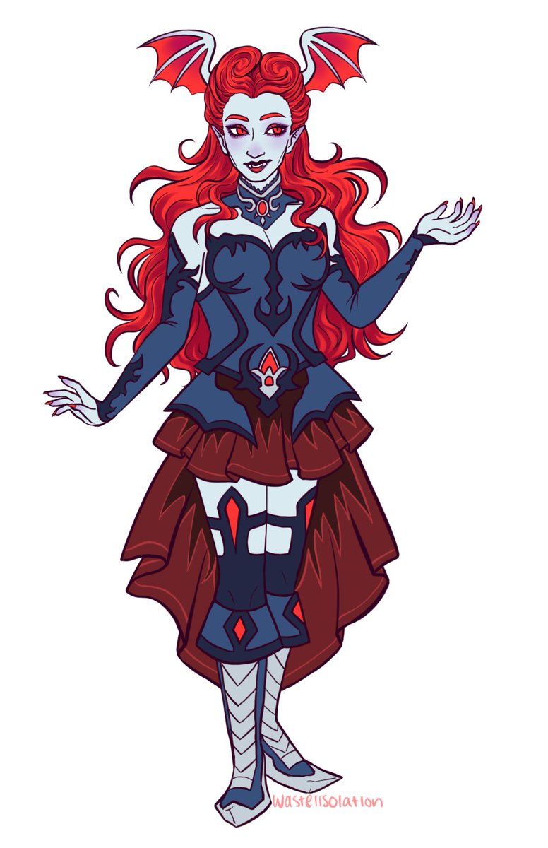 WASTEIISOLATION's tweet photo. lillith, the heartless #paladinsart https://t.co/cOdU9QUe30