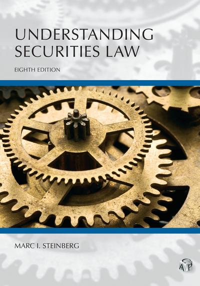 SMULawSchool's tweet image. Professor Marc Steinberg's book, "Understanding Securities Law: Eighth Edition," has been published by @CAPBooks. It provides comprehensive coverage of the federal securities laws, including legislative, judicial, and SEC pronouncements.

Read here: cap-press.com/books/isbn/978…