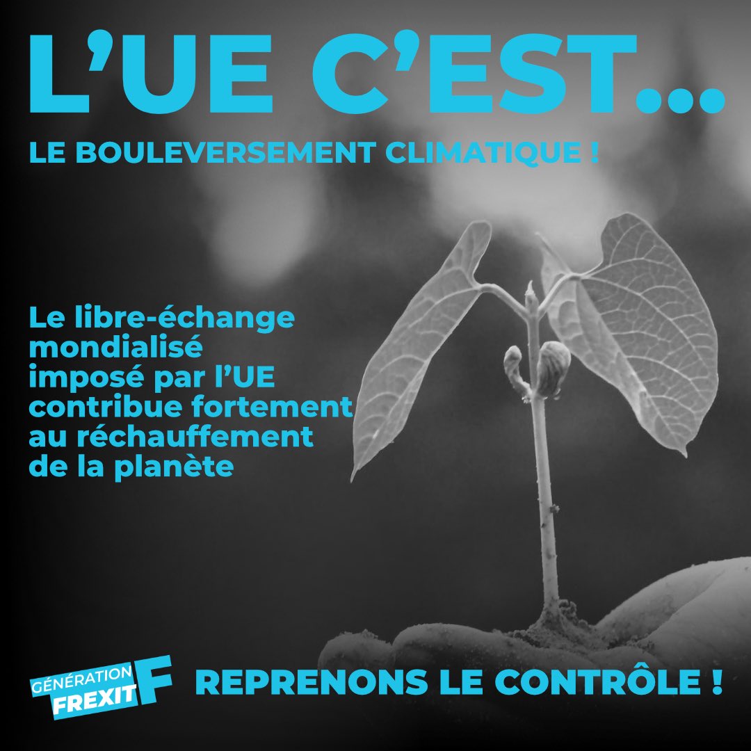 Une nation écologique dans une Union européenne écocide, comment cela s’appelle ? 
🇫🇷#FranceVerte #FranceNationVerte 
🇪🇺 #UEcide #eurosuicide