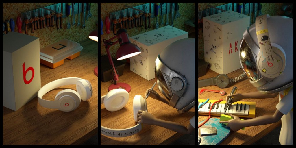 RogerDickerman's tweet photo. Aku just had an epic 1-2-3 announcement surge:

1 - 🎧
2 - ☕️
3 - 🎒

The most inspiring character in NFTs is being introduced to a whole new world of people 👇 https://t.co/LPKjPJACMv