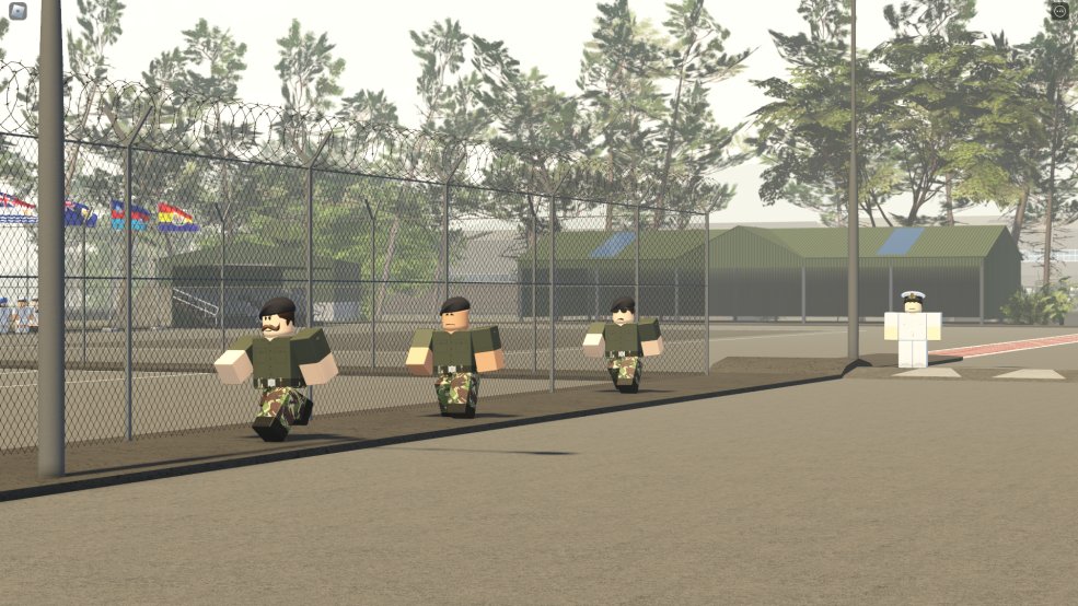 This week with #HKRNR, we've had two significant events occur!

Staff from HMS Tamar have completed the first Naval Basic Training, paving the way for our future.

Likewise, the Commodore and the WORNR visited British Indian Ocean Territory with <a href="/RoyalNavy_RBLX/">Royal Navy</a>.

#ROBLOX #RNRBLX
