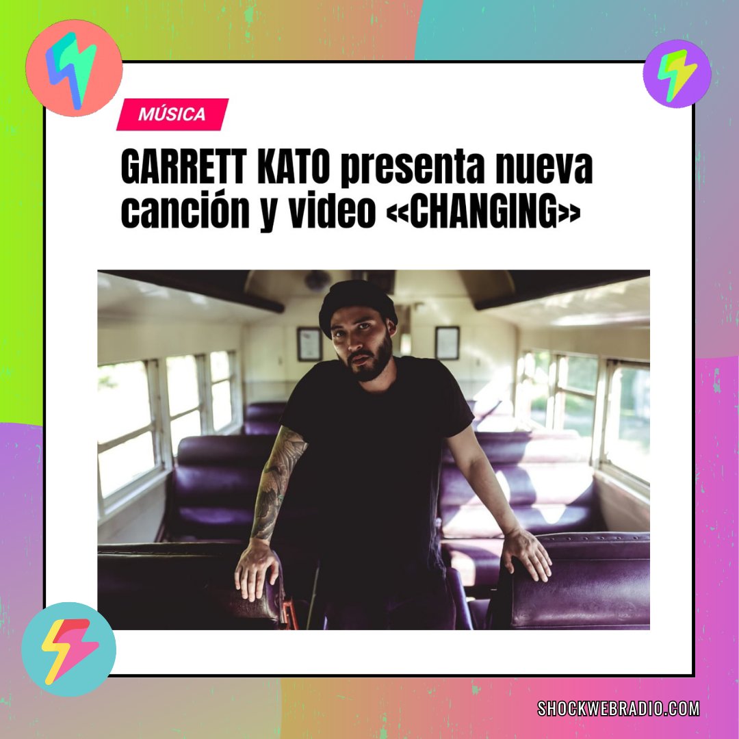 🎸🎥 GARRETT KATO nos sorprende con su nueva canción y video «CHANGING». ¡Hacé clic y déjate llevar por el ritmo! shockwebradio.com/musica/garrett…

#GarrettKato #Changing #músicaargentina #músicaargentina