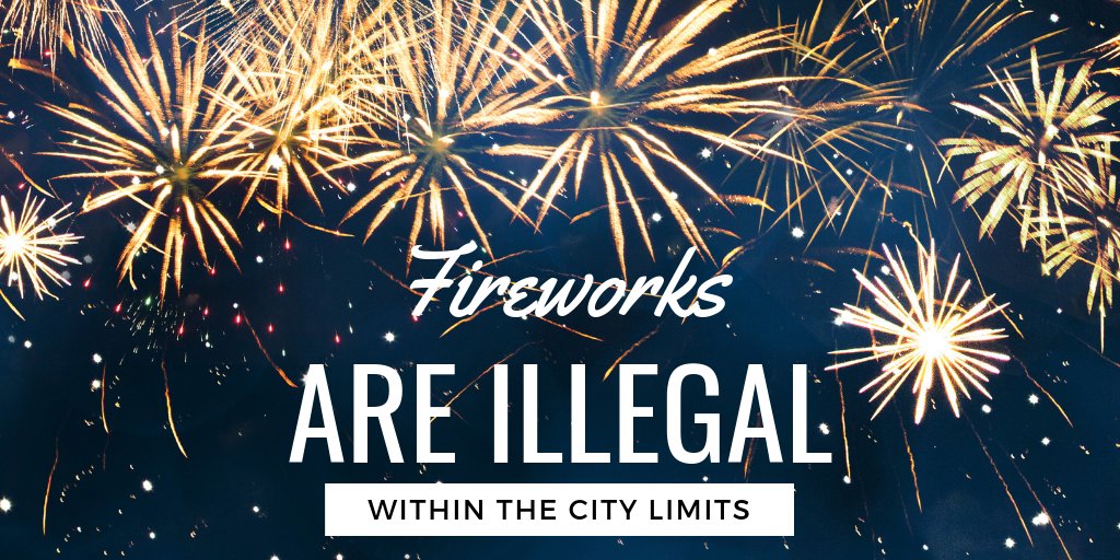 robinsontxpd's tweet photo. Fireworks are illegal to discharge within the Robinson city limits. Leave the rockets red glare and the bombs bursting in air to our National Anthem. https://t.co/AUuYvayyVl