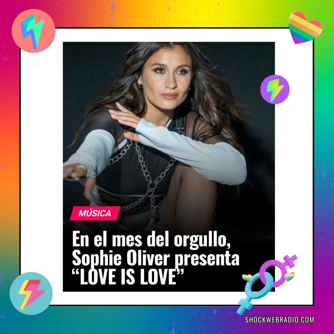 🌈¡Celebremos el amor en todas sus formas! 🏳️‍🌈 En el mes del orgullo, Sophie Oliver nos llena de emoción con “LOVE IS LOVE”. Descubrí cómo suena el amor en su voz. Leé la nota completa. shockwebradio.com/musica/en-el-m…

#LoveIsLove #PrideMonth #músicaargentina #shockwebradio⚡️
