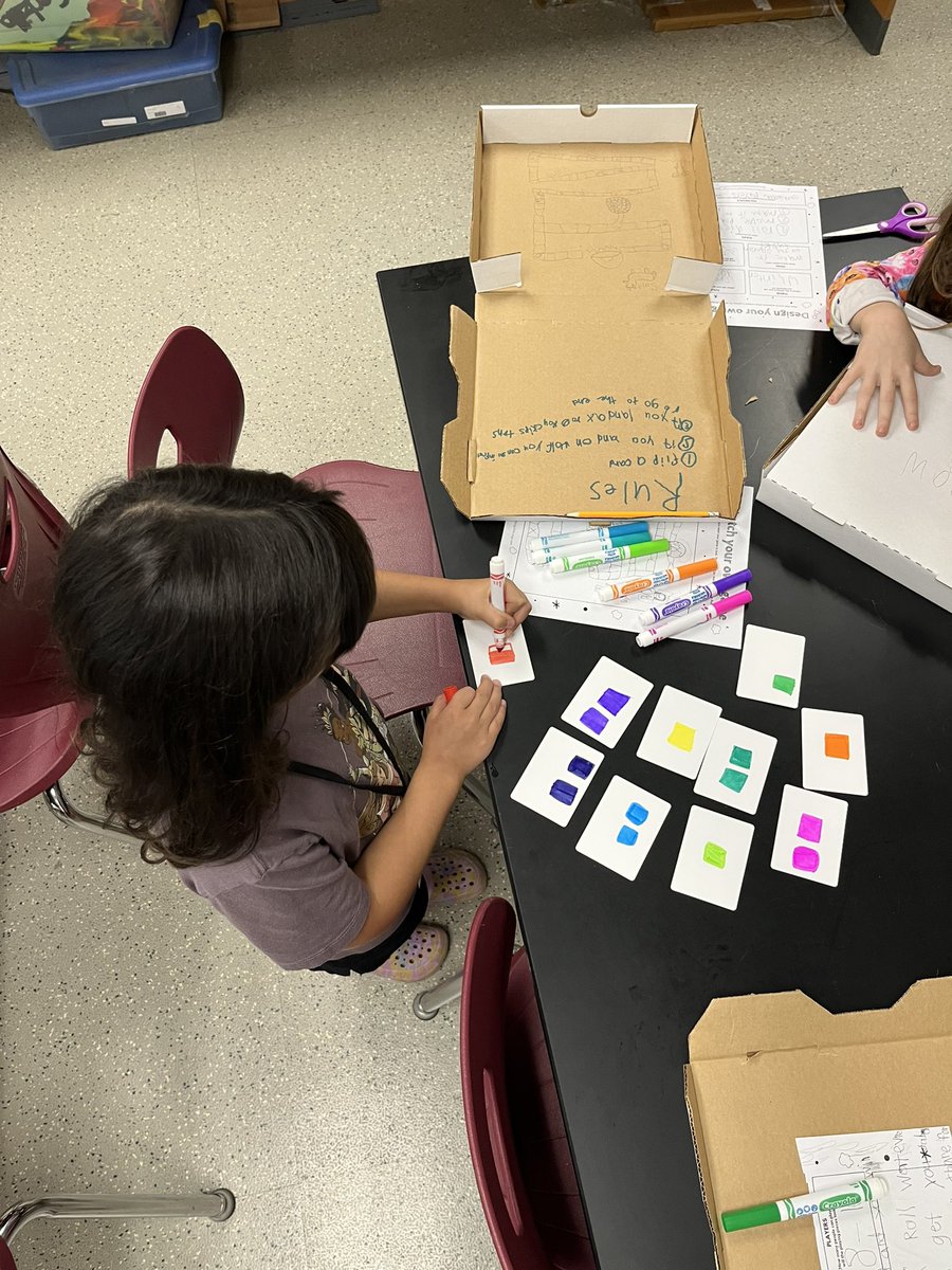 MrsRaughsClass's tweet photo. Games are almost complete! I can’t wait to see the final products in a couple days 🤩 #TheMagicofLearning https://t.co/1WmijxIdLM