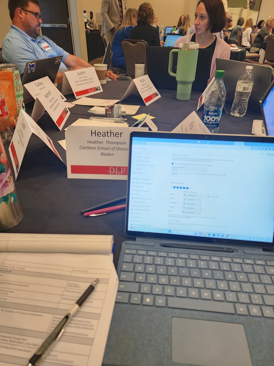 heathergt's tweet photo. A wonderful Day 2 of #NCDLP. Collaborating and learning with NC Principals is truly a phenomenal experience.  We are all growing together! Can't wait to dive into all of our work. @NCPrincipals #ncpappa https://t.co/Op68jGMlKi