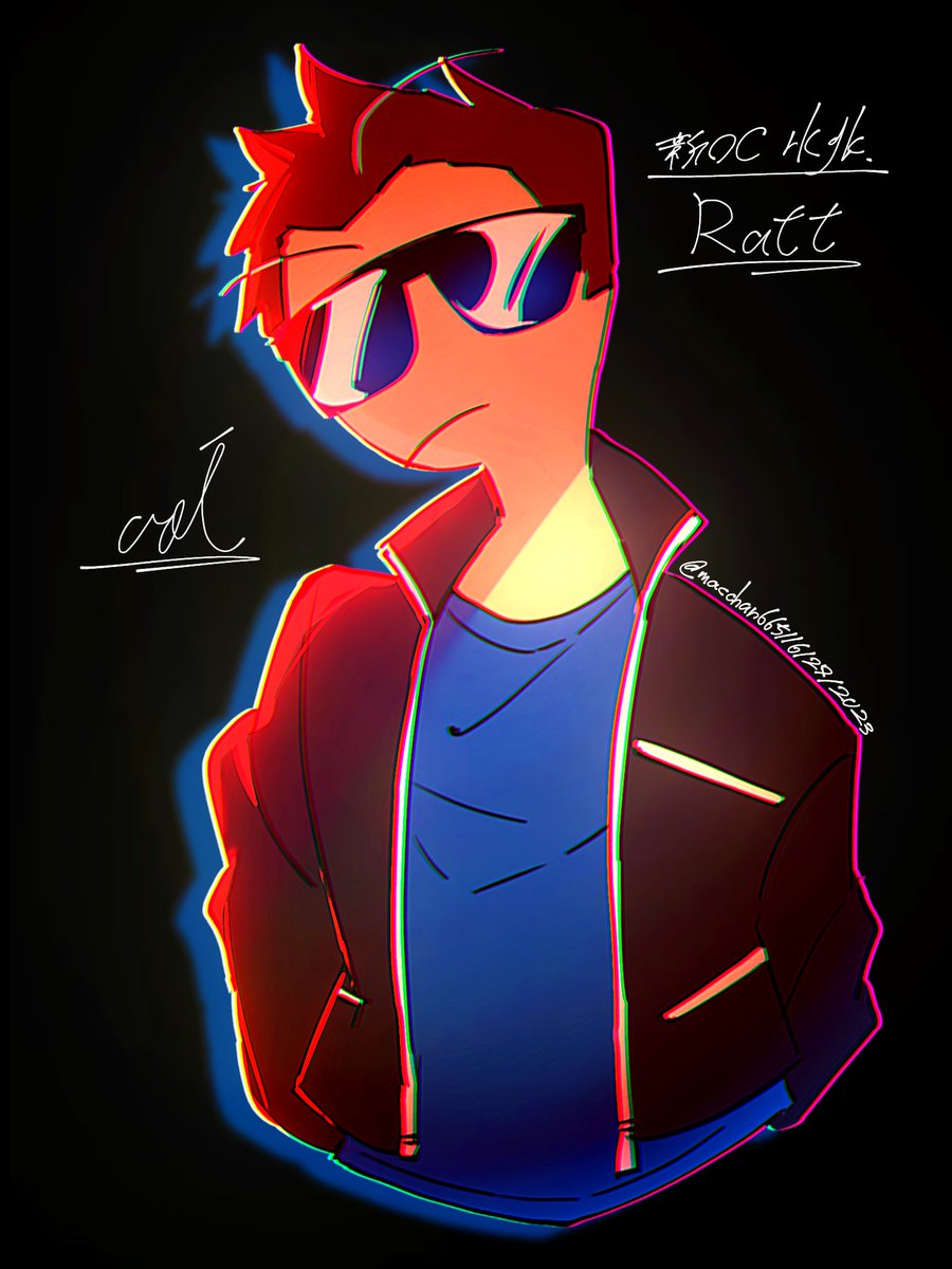macchan665's tweet photo. 新OC rkgk.49 by ラット(Ratt) #roblox #OC #軍人 #militaryman #サングラス #グラサン #darkglasses #落描き #rkgk #doodle
Robloxの新OCで元軍人のラット！
Ratt, Roblox's newOC and a former military man! Btw, he's not a rat🐭lol https://t.co/lqHnRlTprf