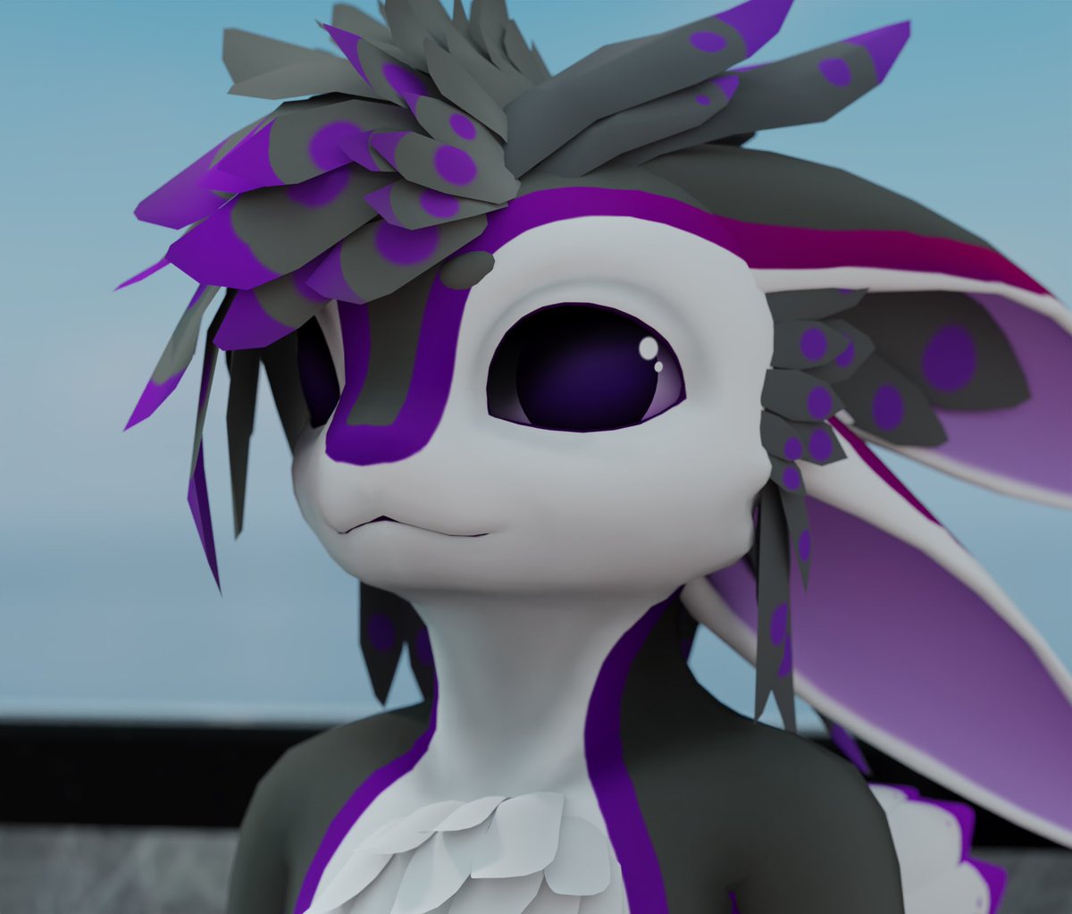 Made a random quick portrait render for @NewDimiAvali