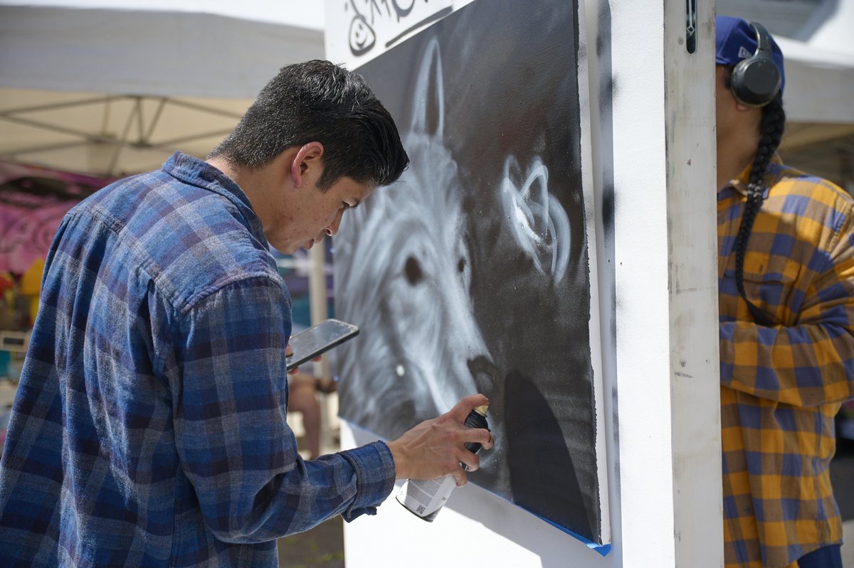 Thank you for making artists' voices be heard! Because of you,  Art Share L.A.'s Comeback Fest on Saturday, June 24th was an uplifting community festival where well over 2,200 people of all ages and walks of life came together in the Arts District for art, culture, and fun!