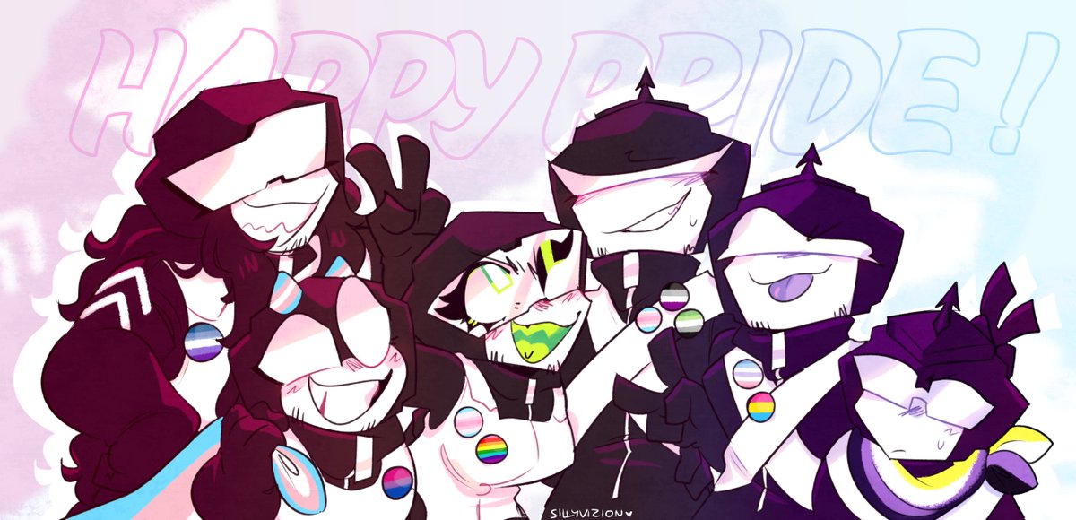 i had to run to get this finished but i wasnt gonna let pride month escape me without drawing the gang #tankmen