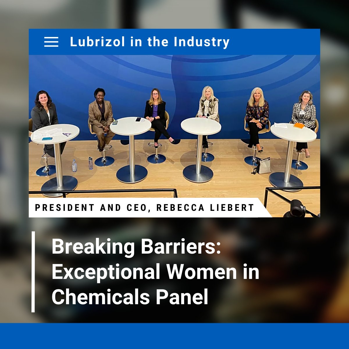 President and CEO, Rebecca Liebert recently joined a strong female-led panel in the chemical industry to share experiences, best practices and challenges (and solutions) they face as women in the workplace.
 
Watch the highlights from their discussion: lnkd.in/gwcutH-Y