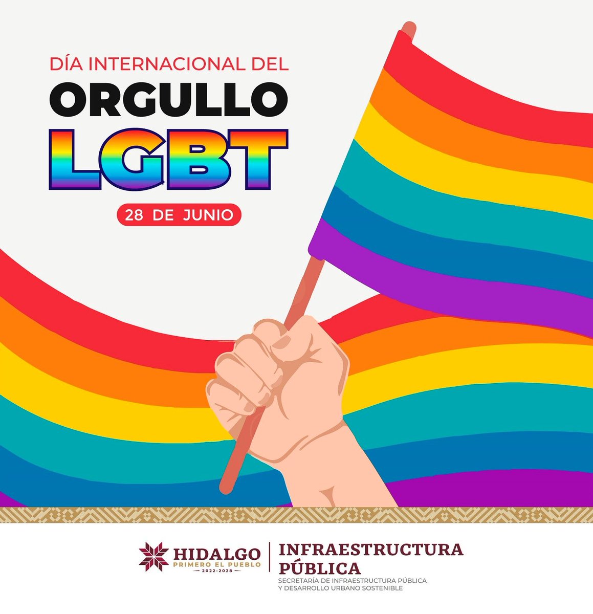 SIPDUS's tweet photo. 🌈 El respeto a diferentes formas de pensar, sentir y amar es un valor fundamental para el desarrollo de una sociedad inclusiva y libre de prejuicios.

Eduquemos a generaciones abiertas, empáticas y humanas.

#MesDelOrgullo #DíaInternacionalDelOrgullo #PrimeroElPueblo https://t.co/g7aQ7nE1hJ