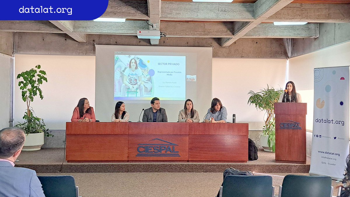 datalat's tweet photo. 📌Hoy realizamos el lanzamiento del Observatorio de Datos Abiertos “Al Dato"
Un espacio representado por los distintos sectores de la sociedad. Que tiene como objetivo recopilar, analizar y divulgar información sobre la implementación e impacto de los datos abiertos en 🇪🇨 https://t.co/2wsDG5zArB