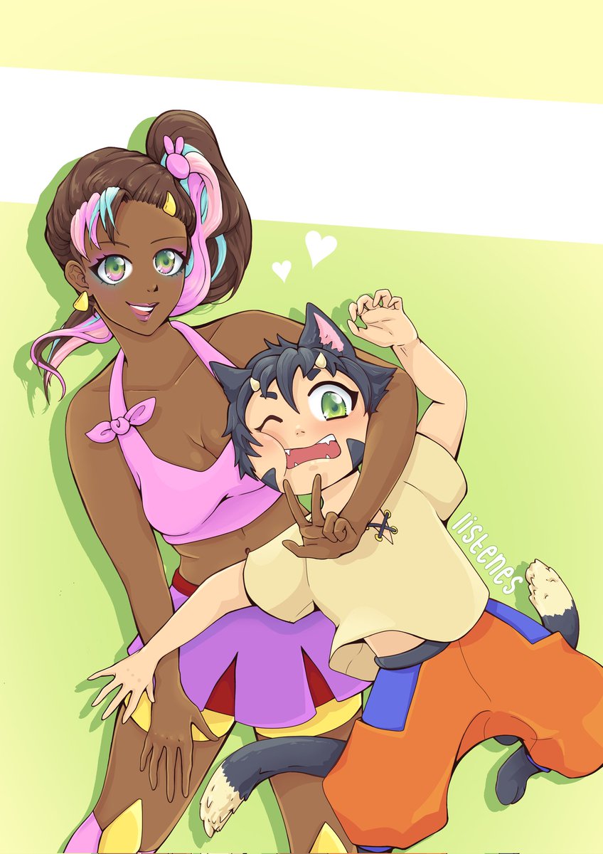 Fanart for <a href="/Katzengoldfish/">Katzengoldfisch</a> ❤️ you can get her new Manga this weekend at dokomi! 😍