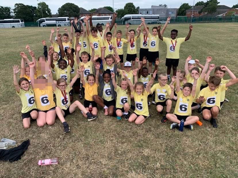 Our #Athletic team was fantastic KS2 Catholic Sports today. Finishing 3rd out of 8 schools in the field events and 6th out of 8 overall. Some incredible individual medalists too. We go again at the District Sports tomorrow. Well done team! #athletes #sports #running #relay
