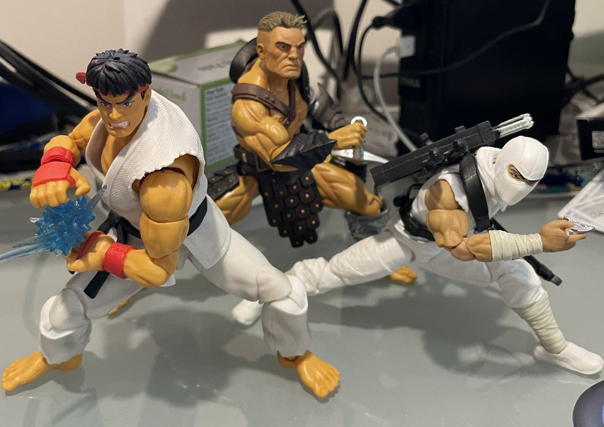 Jada really knocked it out of the park!! Don’t sleep on this fig! Full disclaimer: I am not even a SF fig fan. #jadatoys #ACTIONFIGURES #StreetFighter #ryu