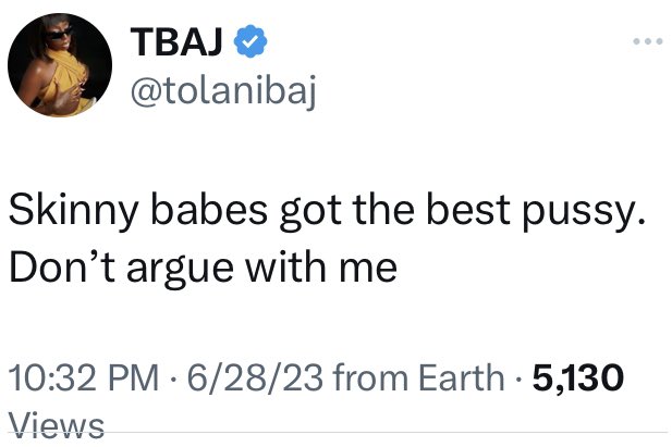 DJ Tolani Baj makes a bold claim