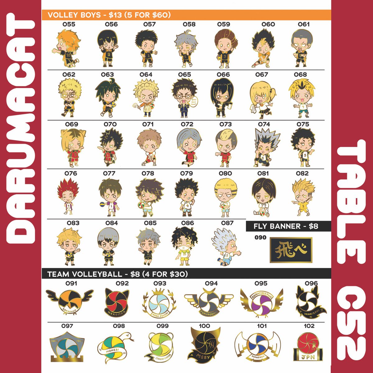 darumacato's tweet photo. Catalog and stamp rallies details for @AnimeExpo ✨ #AX2023ArtistAlley 
They’ll all be in one thread: https://t.co/1SQN4ALRvA