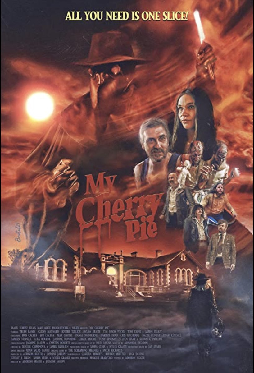 JamesFearX's tweet image. #Horror365Challenge
274/365

#NowWatching 
My Cherry Pie 2021
Dir. Addison Heath, Jasmine Jakupi

bloody slasher with 80s vibes 

#HorrorMovies
#Horror #HorrorFamily
#HorrorCommunity
#HorrorFam #MutantFam
