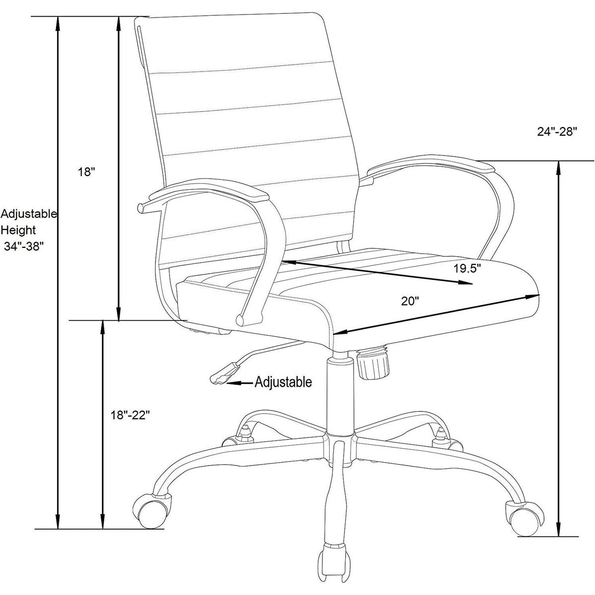platinmlvl's tweet image. Unmissable! Check out this Leisuremod Benmar Modern Mid-Back Adjustable Swivel Leather Office Chair with Gold Frame only at 
platinum-level.com/products/leisu…
#officefurniture #smalloffice