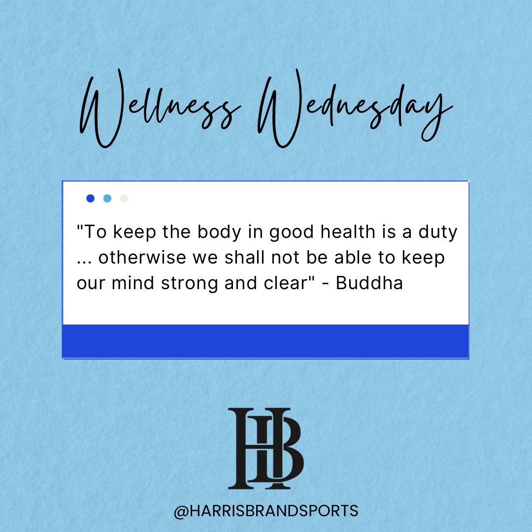Wellness Wednesdays are back!

It’s so important to listen to your body and take care of it as it will ensure you’ll excel not only in sports but in your studies too.

If you need guidance THB sports has an amazing nutrition program. It focuses on sports nutrition and many more!