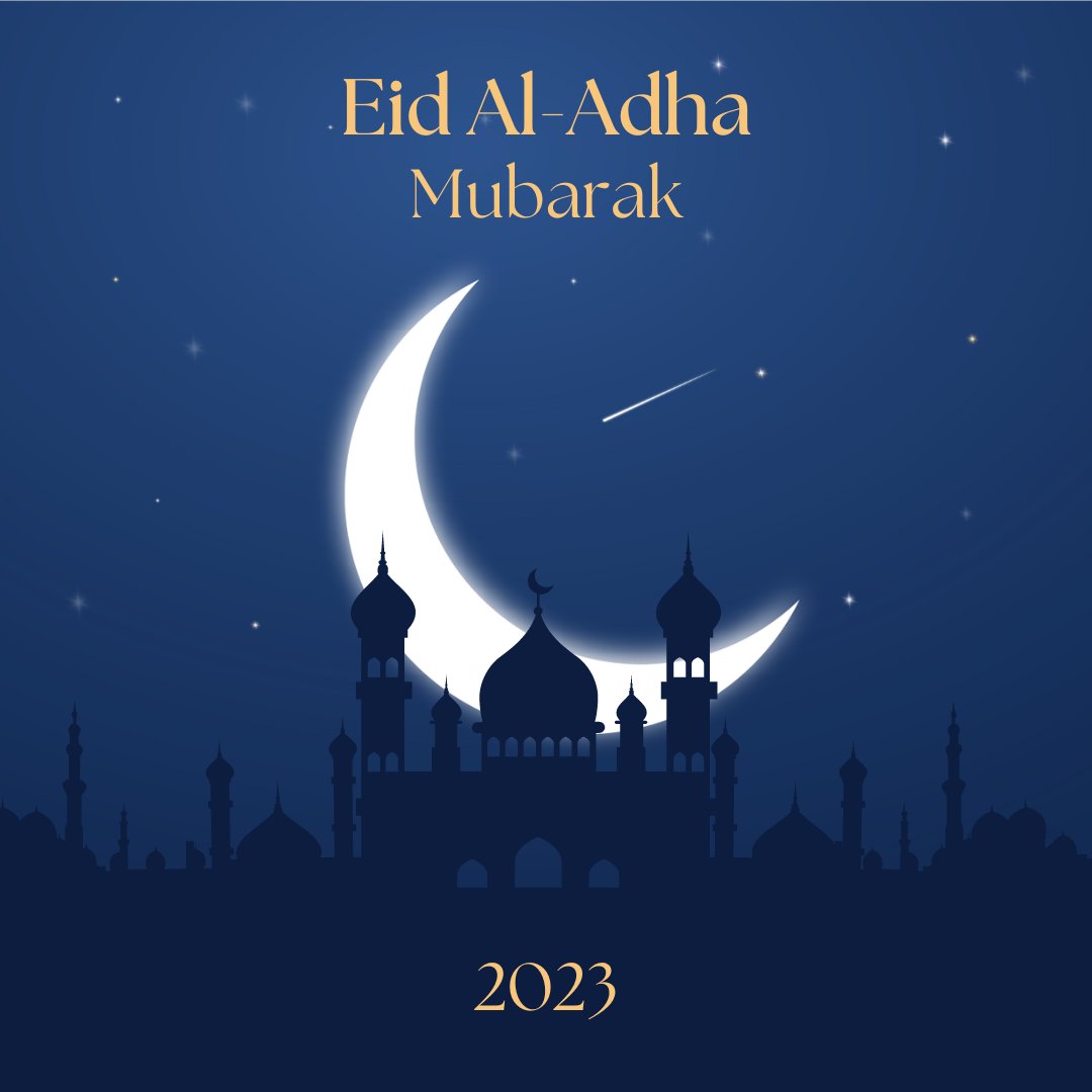 Eid al-Adha Mubarak #DMCHoyas! We wish everyone a blessed #EidAlAdha 🐐 #FeastOfSacrifice #GeorgetownSCS #GeorgetownUniversity  #BlessedEid