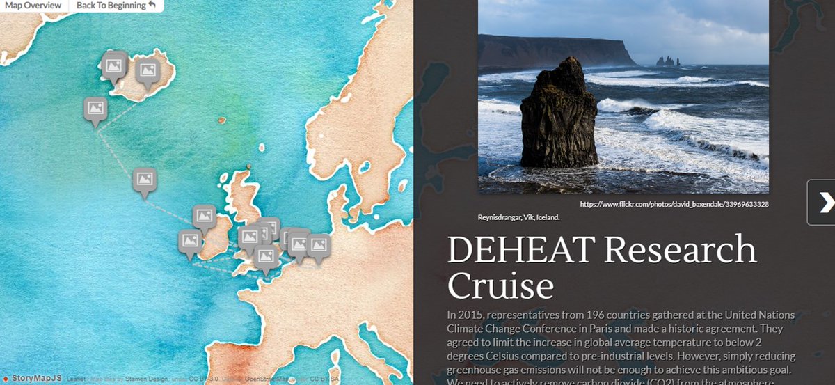 Check out the interactive story map of the #DEHEAT research cruise with #RVBelgica in Iceland @  shorturl.at/fCW39.

@RBINSmuseum @UAntwerpen @ULBRecherche @ULBSciences  @GeologyUGent @BAS_News @UniBonn @SyddanskUni @goteborgsuni @coastal_co2