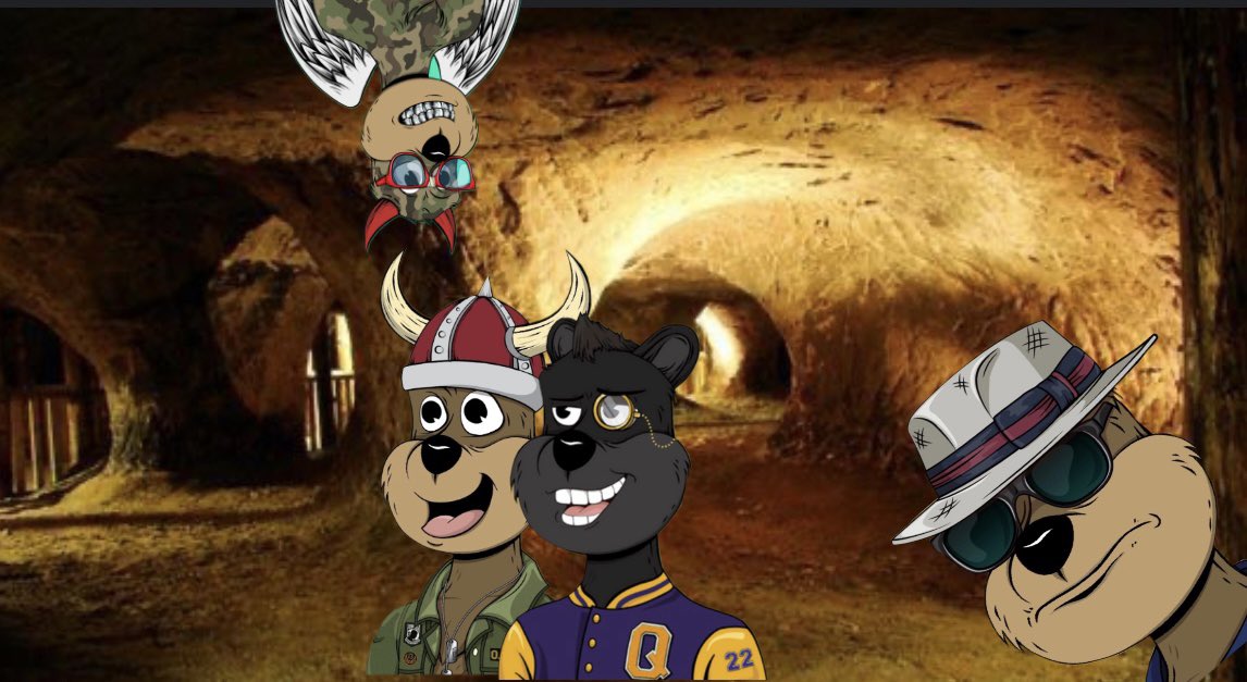 @TribeQuokka @Mutant_Mal A group of #Normies have gone spelunking in search of #MutantMal and his minions.  @cornermenboxing @anthonycorrad22 @EdHickey62 @TrueBlooNose choose Left, Right, Center to explore a tunnel.