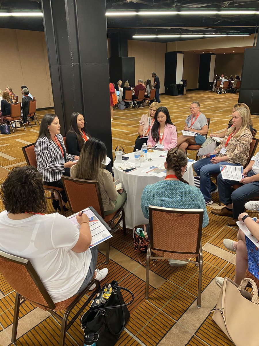 ncdaCareer's tweet photo. The 2023 NCDA Global Conference has officially kicked off! #NCDA2023

Our roundtable sessions offer presenters a chance to share expertise and knowledge in a less formal setting. The first session just took place and covered a wide array of topics! Session 2 is starting.. NOW! https://t.co/8QuUWkfswH