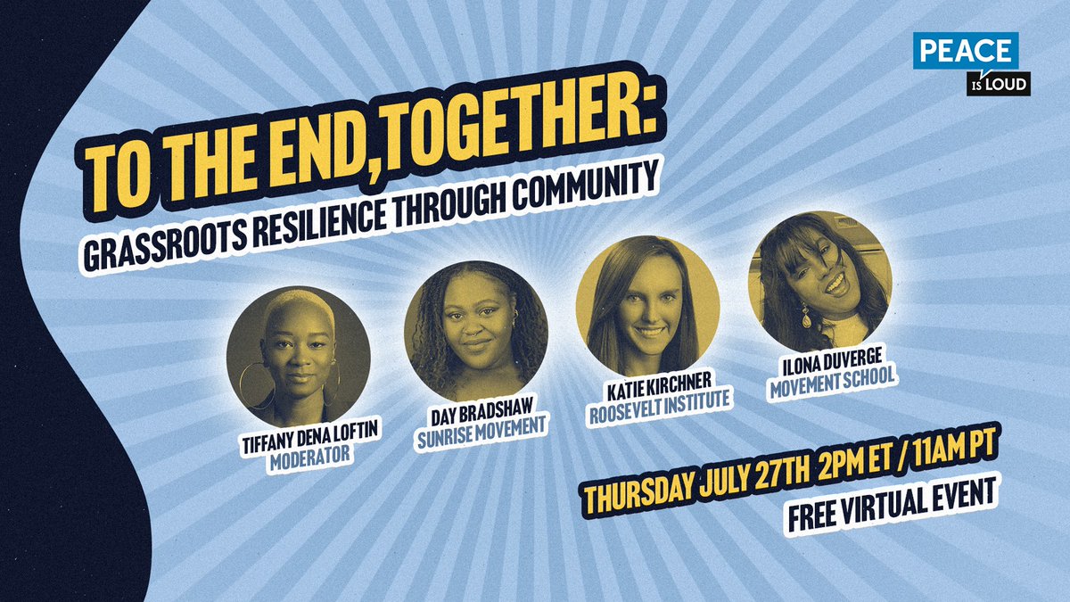 Peace is Loud tweet media