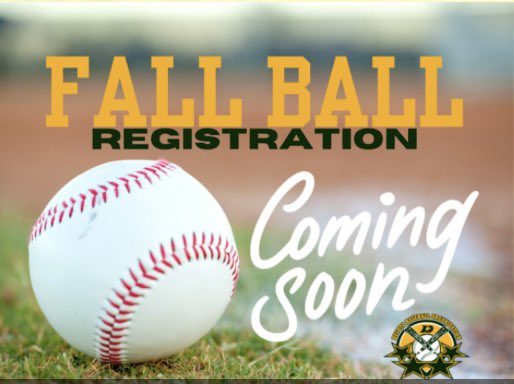 Registration for Fall Baseball in DeSoto, Texas is happening very soon. <a href="/DeSotoEagleBsbl/">DeSoto Baseball 🦅⚾</a> <a href="/FootballDesoto/">DeSoto Football</a> <a href="/desototx/">City of DeSoto</a> <a href="/CortezCole7/">Coach Country</a>