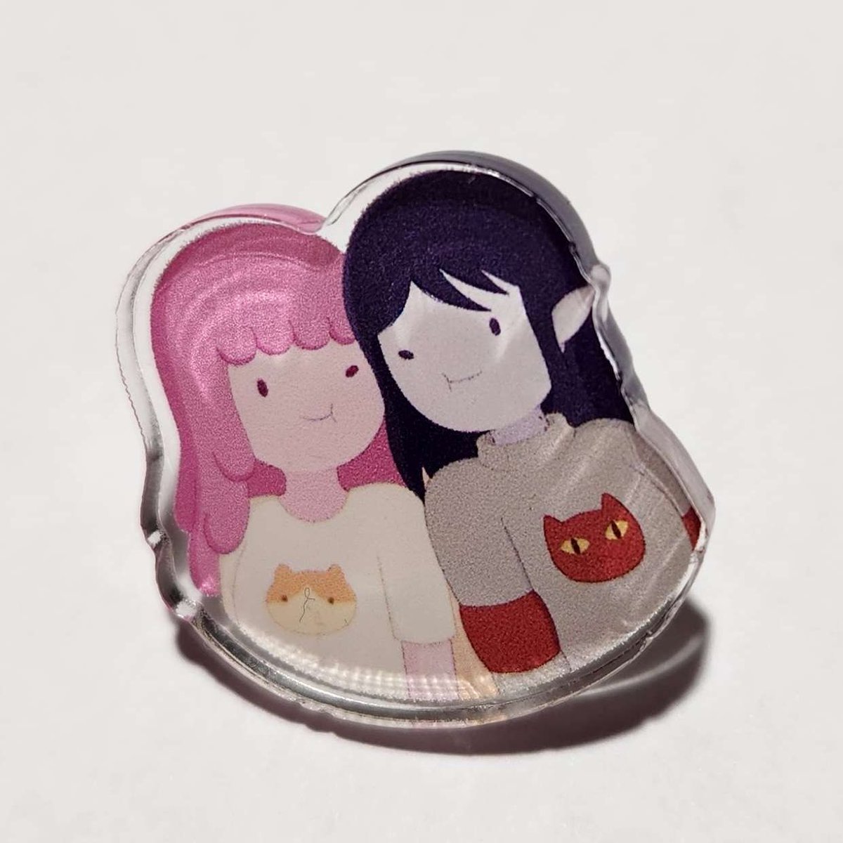 「bmo and bubbline pins now available at m」|ren ♡のイラスト