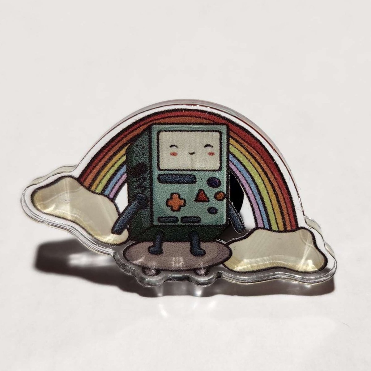 「bmo and bubbline pins now available at m」|ren ♡のイラスト