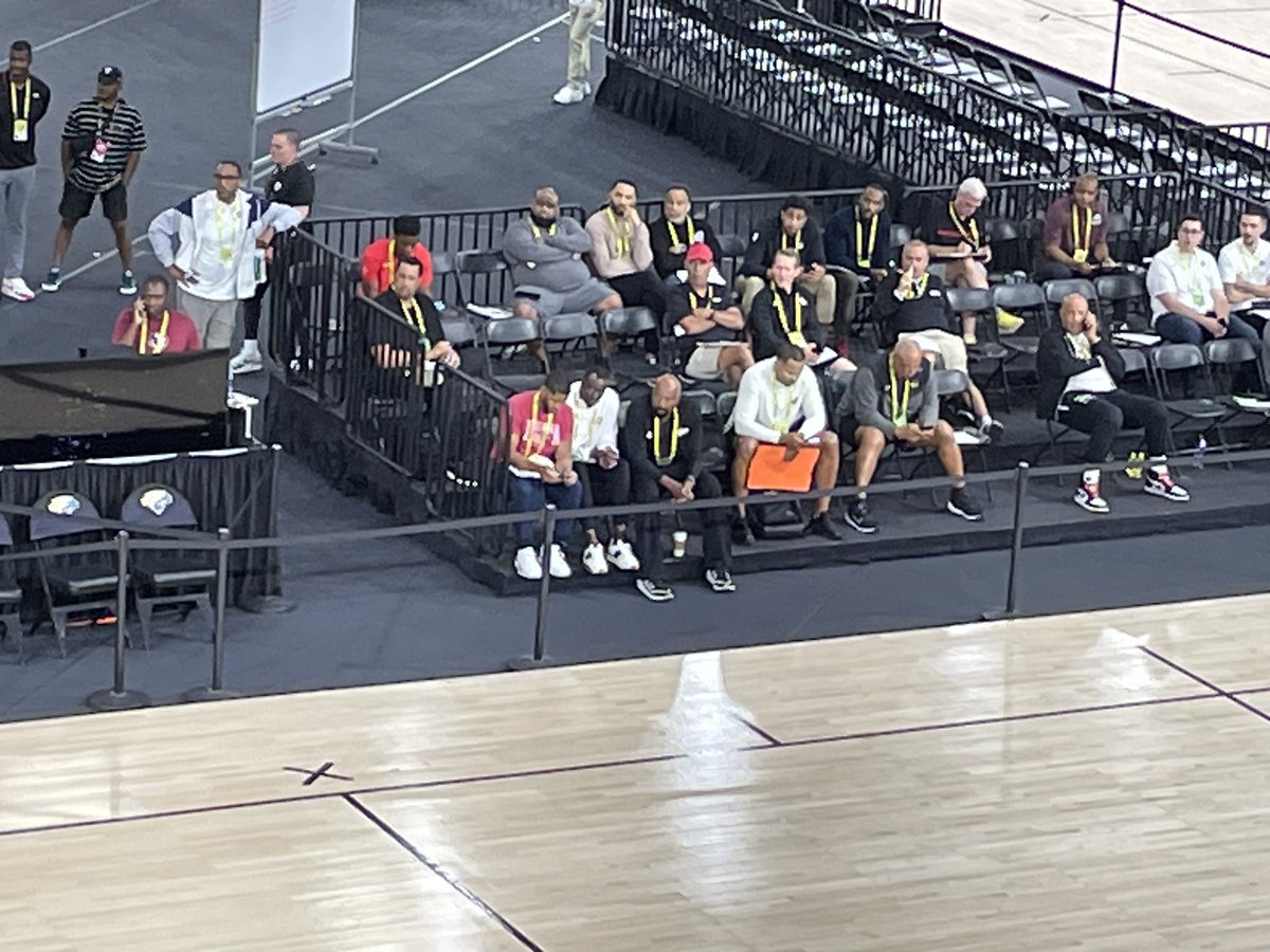 Jeff Rabjohns (@jeffrabjohns) on Twitter photo ORLANDO — Indiana went 3-deep for a number of prospects today here at the NBA Top 100 camp including Derik Queen (<a href="/derikqueen1/">derik queen</a>) of <a href="/MVABasketball/">Montverde Academy Basketball</a> & <a href="/TeamThrillUAA/">Team Thrill</a> and Tyler Betsey (<a href="/TylerBetsey1/">Tyler Betsey</a>) of <a href="/NYRhoops/">Renaissance Hoops</a> & <a href="/StThomasMoreBB/">St. Thomas More Basketball</a>. ORLANDO — Indiana went 3-deep for a number of prospects today here at the NBA Top 100 camp including Derik Queen (<a href="/derikqueen1/">derik queen</a>) of <a href="/MVABasketball/">Montverde Academy Basketball</a> & <a href="/TeamThrillUAA/">Team Thrill</a> and Tyler Betsey (<a href="/TylerBetsey1/">Tyler Betsey</a>) of <a href="/NYRhoops/">Renaissance Hoops</a> & <a href="/StThomasMoreBB/">St. Thomas More Basketball</a>.