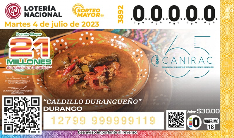 CANIRAC NACIONAL (@canirac) on Twitter photo #12de32✨¡Sopresa! El #CaldilloDurangueño fue el platillo elegido para representar a #Durango en <a href="/lotenal/">Lotería Nacional</a>
🥣Este platillo insignia de la gastronomía duranguense, enaltece las tradiciones que construyen y preserva el legado gastronómico de México. #12de32✨¡Sopresa! El #CaldilloDurangueño fue el platillo elegido para representar a #Durango en <a href="/lotenal/">Lotería Nacional</a>
🥣Este platillo insignia de la gastronomía duranguense, enaltece las tradiciones que construyen y preserva el legado gastronómico de México.