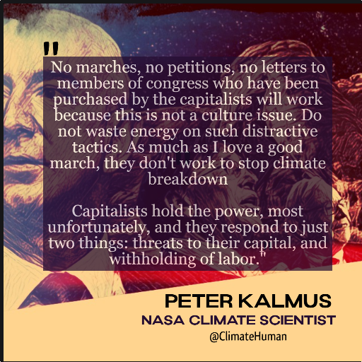 CodeRedEarth's tweet image. If you want to pit power against power - ie. ours vs theirs - then you have to be aware of what our power is.

good thread where Mr. Kalmus takes this on and discusses merging with working class movement -