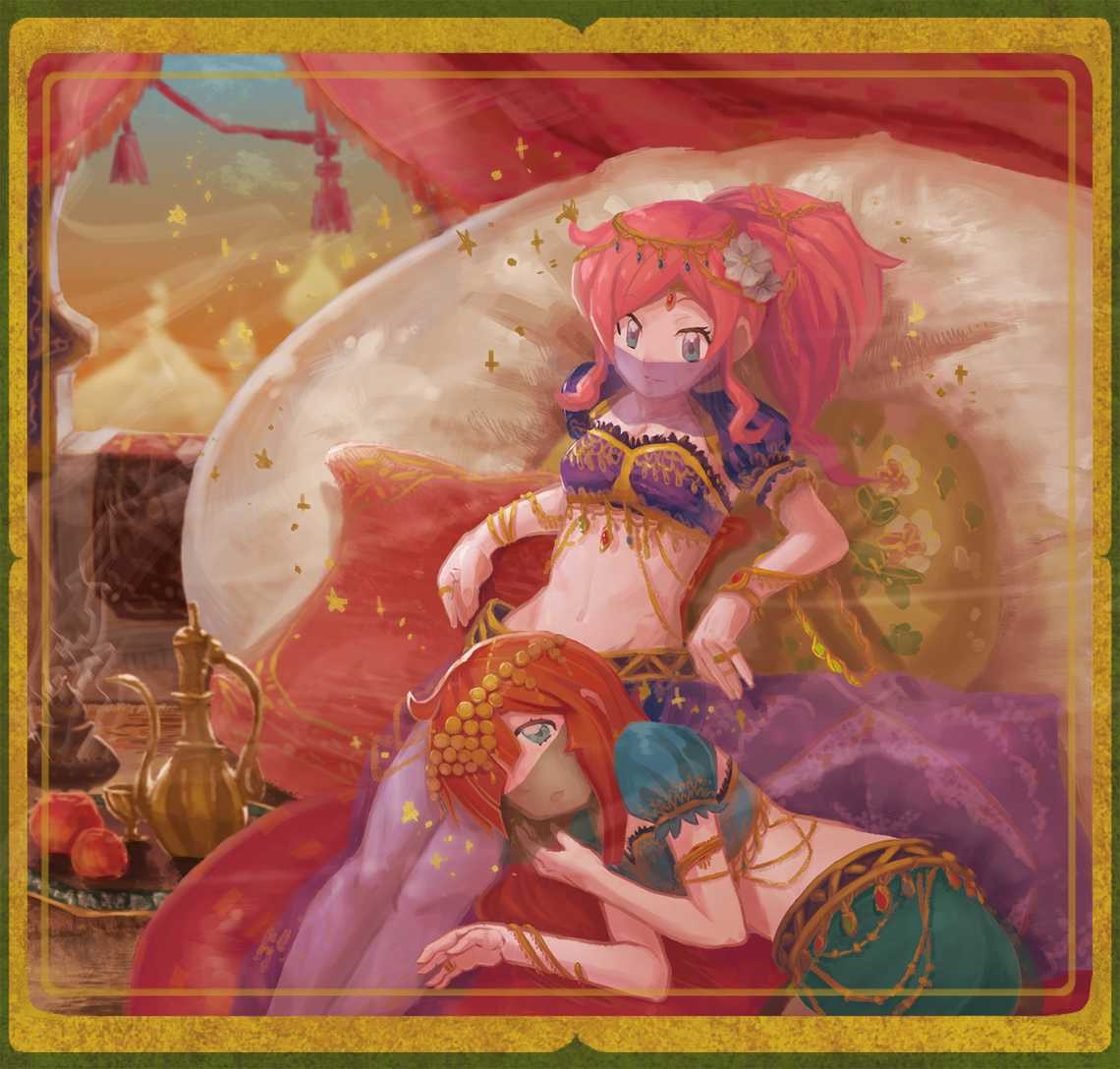 FernandoPierc19's tweet image. #SuperBowl #Rihanna #Oscars  party  
Source: pixiv.net/artworks/84436…