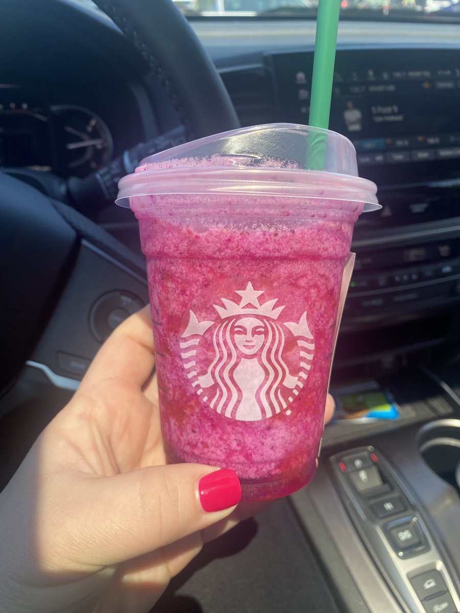 taylornangulo's tweet photo. @shopdancelove @people I GOT IT! Mango dragonfruit. It was pretty good. Not too sweet! I would’ve liked it a little more blended but I’d get it again. 😋 https://t.co/n2l6QSzvEh