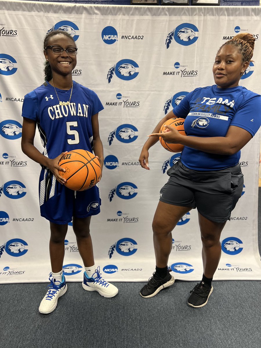 AaliyahGraham15's tweet photo. Thank you @ChowanWBB for the great vist today !!! I enjoyed touring the campus and learning more about y’all !! 
Thank you again for having me! @Coach_Lenise and coach Jackson https://t.co/85zr66f2as