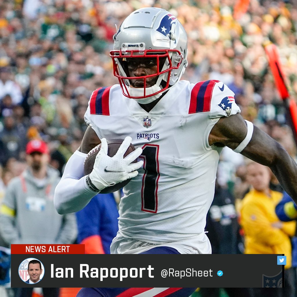 Ian Rapoport on X: 'Sources: The #Patriots & WR DeVante Parker reached  an agreement on a 3-year new contract worth up to $33M. The deal, done by  Parker's long-time agent and owner