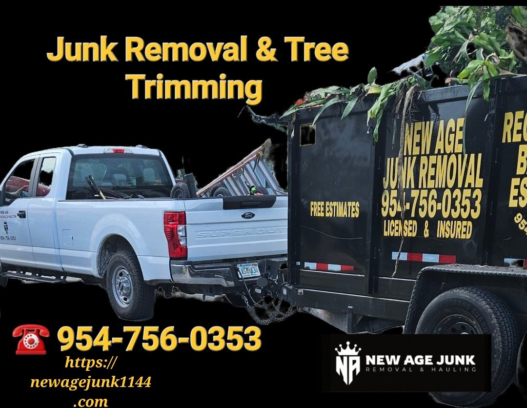newagejunk's tweet photo. Junk Removal &amp; Tree Trimming
New Age Junk Removal 
☎️ 754-231-1144 
☎️ 954-756-0353 
https://t.co/sf4zC18gX9 https://t.co/m6v4BIy2o2